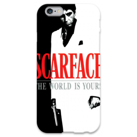 COVER SCARFACE per iPhone 3g/3gs 4/4s 5/5s/c 6/6s Plus iPod Touch 4/5/6 iPod nano 7